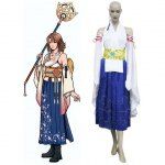 Final Fantasy X-0 Yuna Cosplay Costume